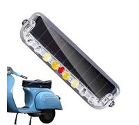 Luci anti-collisione a LED, Barra luminosa stroboscopica solare lampeggiante, Luci di avvertimento di pericolo del faro della testa della luce della griglia ad alta visibilità per l'automobile elettri