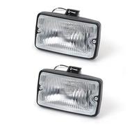Luci Antinebbia Auto Paraurti Anteriore Della Luce Nebbia Giorno Per Corsa E Jogging Lampada Per Peugeot 205 Per GTI Per CTI 106 306 Mi16 H3 Riflettore(2 pieces Clear)