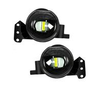 Luci Antinebbia Per BMW E60 E90 E63 E46 323i 325i 525i DRL Faro LED Lente Angel Eyes Alogena Auto Lampada Nebbia Montaggio Fari Fendinebbia(LED White B)