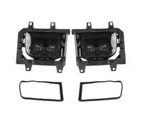 Luci Antinebbia Per BMW Serie 3 E30 318i 318is 325is 325i 1985-1993 | Coppia Lampada Fendinebbia Paraurti Anteriore Antinebbia Luce 63171385945 63171385946 Fari Fendinebbia(Black Without Bulb)