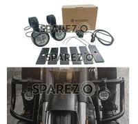Luci ausiliarie LED fendinebbia originali Royal Enfield Super Meteor &...