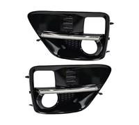 Luci Auto Diurne DRL Per Subaru Per WRX Per STI 2015-2017 Giallo Segnale Di Svolta Stile Relè Nebbia Lunetta Copertura Auto LED DRL Luce Marcia Diurna(Bianco)