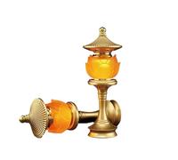 Luci buddiste, 1 paio di lampade colorate a LED da 27 cm for Buddha in cristallo, portalampada for la ricchezza e il culto
