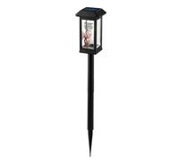 Luci commemorative personalizzate con nome per la perdita della persona amata regalo di simpatia a tema ricordo foto commemorativa palo da giardino funerale simpatia luce solare da giardino per la