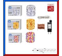 Luci con Filo di Rame per Albero di Natale Natalizie 200 LED da Esterno Balcone [EEK: A]