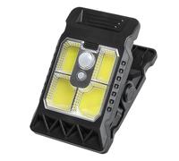 Luci con sensore di movimento a clip - Luci con sensore di movimento per esterni impermeabili | 3 modalità di illuminazione di sicurezza LED portatili per recinzioni, cancelli, giardini