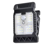 Luci con sensore di movimento a clip - Luci con sensore di movimento per esterni impermeabili | 3 modalità di illuminazione di sicurezza LED portatili per recinzioni, cancelli, giardini