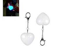 Luci da borsetta a forma di cuore, con luce sensibile al tocco, mini luci a LED automatiche per borsa interna, regalo per San Valentino, donne, ragazze, amici