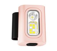 Luci da corsa - Luce sul petto | Lampada da passeggio ricaricabile, clip magnetica forte tipo C, luci da corsa con clip portatili per corridori, passeggiate notturne, corsa, ciclismo