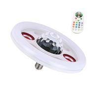 Luci da discoteca che si sincronizzano con la musica,Luci per musica da discoteca | Illuminazione scenica per DJ - Luce da discoteca sorridente per musica da palco, luce RGB per karaoke domestico, Hal