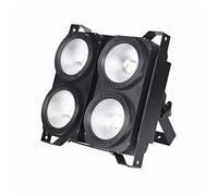 Luci da DJ Luce lampeggiante della luce del pubblico a quattro occhi PANNOCCHIA superficiale PAR Light Audience Sentiero for cerimonia nuziale Illuminazione palcoscenico(200W)