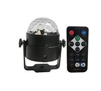 Luci da DJ Luci notturne della fase del partito suono Rgb. LED Proiettore di Natale Attivato Musica rotante DJ Palla for la casa