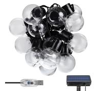Luci da Esterno GHIRLANDA LED 7M PALLINE Sensore