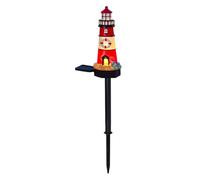 Luci da Giardino - Lampada Da Giardino A Torre | Illuminazione Esterno Impermeabile Decorativa per Recinzione Sentiero Balcone Terrazzo