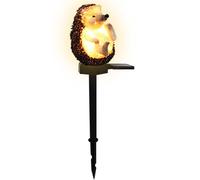 luci da giardino - riccio luce solare da giardino | Pali a luce solare del a statua 'animale all'aperto, decorazione a lampada impermeabile per il cortile del patio prato inglese d