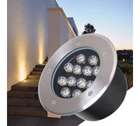 Luci da Incasso a LED per Esterni, luci da Incasso interrate, IP66 Impermeabili, per marciapiedi, vialetti, terrazze, gradini, Giardini, Prati, percorsi