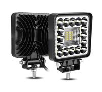 Luci da lavoro esterne regolabili lampada guida 4 pollici 6000K bianco DC 10V-30