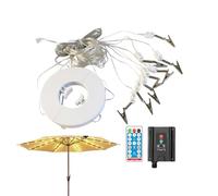 Luci Da Ombrellone Per Esterni - Luci da Esterno per Ombrelloni ad Energia Solare,Impermeabile con 8 Modalità per Balcone Giardino Spiaggia Camping Feste