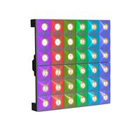 Luci da Palco, 36 / 49PCS 3W LED 2 in 1 stadio a barra luminosa a matrice Rgb. Lampada da parete for la rondella della manna(36LED)