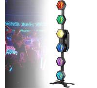 Luci da palco retrò verticali a LED, luce par DJ COB vintage da 260 W RGB con controllo 512, per feste in club DJ, matrimoni, palcoscenici, musica dal vivo