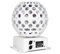 Luci da Palco, Sfera di cristallo rotante GUIDATO Luce stroboscopica da ballo attivato DJ. Magic Led Stage Lights for il compleanno for le vacanze di Natale,Compatto