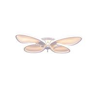 Luci da soffitto a soffitto dimmerabili a led per bambini per bambini ragazzi per ragazzi camera da letto deco, animali a farfalla lampadario a ombra acrilica per il corridoio del soggiorno, controllo