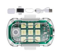 Luci da soffitto per interni auto, luci per tettuccio | Illuminazione ambientale bianca per interni auto ricaricabile tramite USB, controllo touch, piccola illuminazione bianca per interni auto