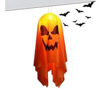 Luci decorative di Halloween, lanterna fantasma di Halloween, luci fantasma della casa infestata | Quaresima fantasma multiuso con cappello da mago, decorazioni LED di Halloween per casa, giardino