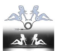 Luci decorative per auto a LED RGB con controllo USB, effetto luce dinamica U8Q4