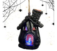 Luci decorative per Halloween, si illuminano come decorazione di Halloween, spettrale gotico a forma di, ornamento per casa, prato, corridoio, camera da letto, feste, interni e festival