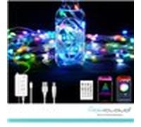 Corda in PVC di Luci Decorative Smart RGB-IC OUTDOOR Wi-Fi + Bluetooth 10M IP65