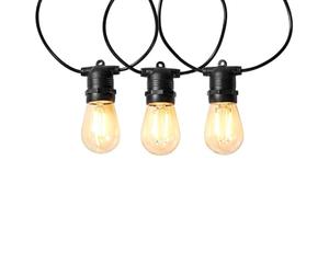 Luci Decorative SmartLife | Luci Decorative | Wi-Fi | Bianco caldo | 10 LED's | 9.00 m | Androidâ„¢ | Diametro della lampadina: 45 mm