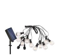 Luci decorative solari della stringa - 7.6M illuminazione esterna di atmosfera per giardini e tende, progettazione flessibile del filamento