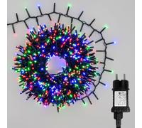 luci decorazioni per albero di natale 500 led 20 mt per interno ed esterno IP44 [EEK: A]