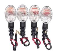 Luci Dei Freni Di Marcia Indicatori Di Direzione Per Motociclette, Per KAWASAKI, Per Vulcan S Per EX250 Per Ninja 250 R Luci Di Posizione Ausiliarie, Luci Dei Freni Ausiliario Luce(4 pezzi)