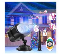 Luci del proiettore di Halloween di Natale for esterni 42 modelli Luci da giardino con doppio proiettore impermeabile Decorazione natalizia