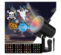 Luci del proiettore di Natale di Halloween con 16 moi LED Luce natalizia esterna impermeabile for interni for decorazi for feste in giardino, Con Una Visione Realistica(1)