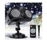Luci del proiettore for fiocchi di neve di Snowdots di Natale all'aperto a forma di gufo Luci di paesaggio nevicate impermeabili IP65 for la decoraze a parete del giardino, Con Una Visione Realistica
