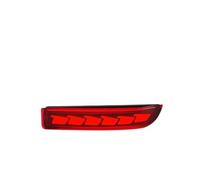 Luci del riflettore paraurti posteriore a LED per Toyota per RAV4 2006-2012 per PREVIA Alphard 2010-2012 Avvertimento freno Indicatore(Red Shell,3 Functions A)