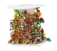 Luci della casa delle bambole 196, 85 pollici in miniatura di Natale Luci a corde per bambole Accessori per corde della casa bambola Decorazioni di Natale |.Luce delle