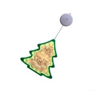 Luci della finestra di Natale del LED che appende il segno della | Materiale ABS luminoso LED Glow ventosa appeso casa negozio partito decorazione festiva segno