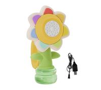Luci della macchina a bolle - soffianti a LED di girasole, giocattoli con bolle di cartoni animati | Produttori di automatiche, divertenti generatori di per prati, giardini, giocattoli che