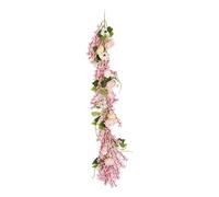 Luci della stringa del , Stringa artificiale della ghirlanda floreale, Accendere le viti dei fiori, Luci della ghirlanda di fiori da 1 m, Viti floreali a batteria, Luci della stringa di fiori