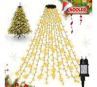 Luci della stringa dell'albero di Natale da 2 m 400 LED Luce fata impermeabile per esterni per la festa di nozze Capodanno Pasqua Lampada per decorazioni per la casa