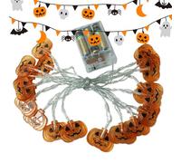Luci della stringa di Halloween | Luci della stringa delle vacanze per la decorazione esterna | Decorazione stagionale per feste per albero recinzione parete patio interno giardino davanzale