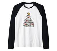 Luci dell'albero di Natale della Latta di Birra Maglia con Maniche Raglan