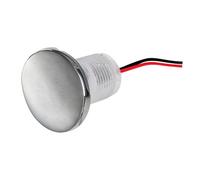 Luci di cort. LED ROUND luce bianca doppio fascio - 1 PZ Osculati - 13.188.22