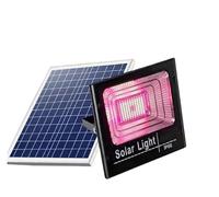 Luci di crescita a LED, Lampada solare a LED for coltivazione a spettro completo, luce crescente for piante, con fitolamp impermeabile remoto for piante da interno(35W-Solar powered)