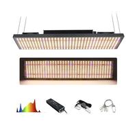 Luci di crescita a LED, LED Coltiva La Luce LM282B+ 320W Spettro Completo PhytoLamp Coltiva La Lampada Barra UV IR Accensione/Spegnimento for Piante D'appartamento Fiori