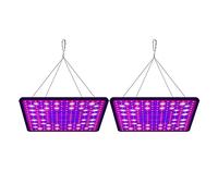 Luci di crescita a LED, Led Full Spectrum Grow Light 1000W Lampada for piante da interno for serra idroponica Veg Flower Grow Tent(Full Spectrum x2)